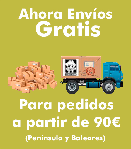 Envios gratis a partir de 90€